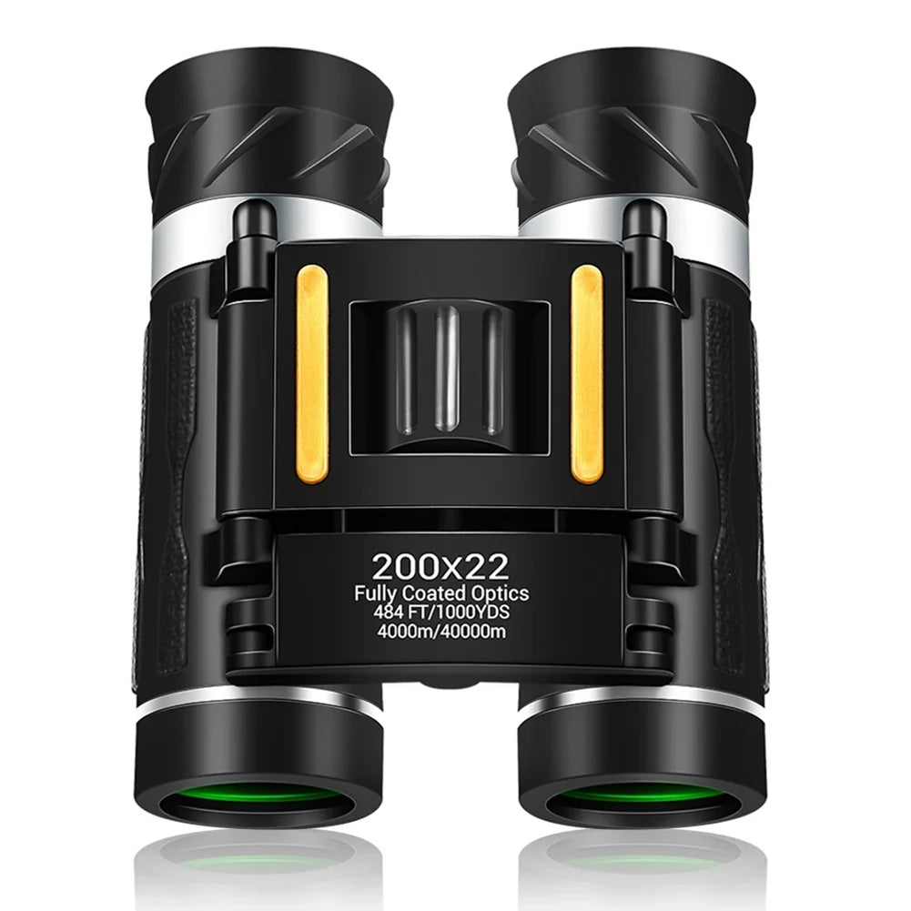 Powerful Binoculars Long Range Telescope Outdoor Camping Professional 200x22 Mini Portable Zoom Hiking Survival Equipment